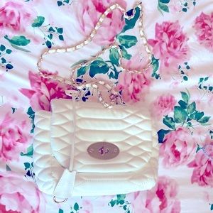 Faux Leather Quilted Purse Crossbody